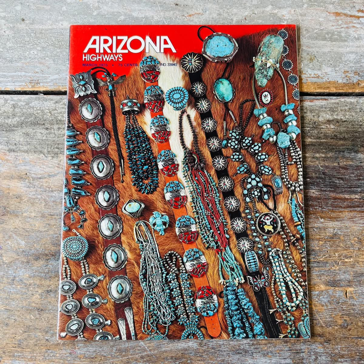 Arizona highways インディアンジュエリー特集号 Arizona Highways