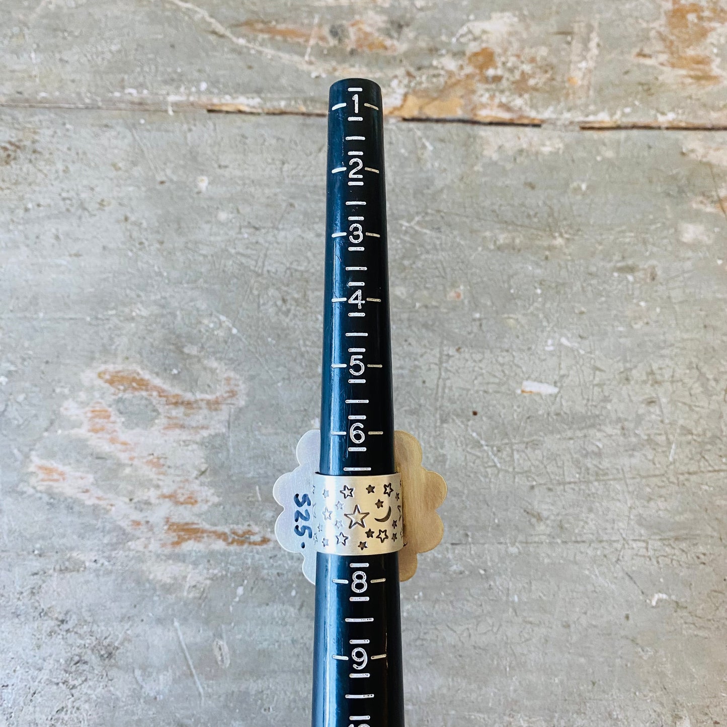 Navajo Derrick Cadman Sterling Silver Star Ring