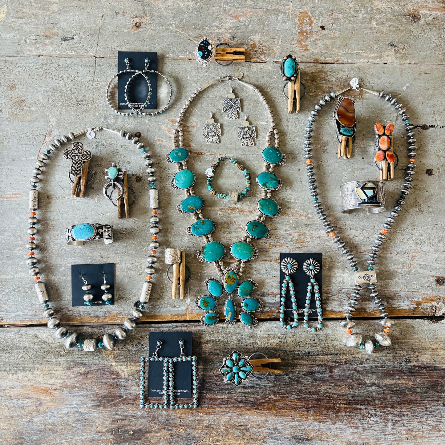 Navajo Bo Reeves Sterling Silver Thunderbird Pendant