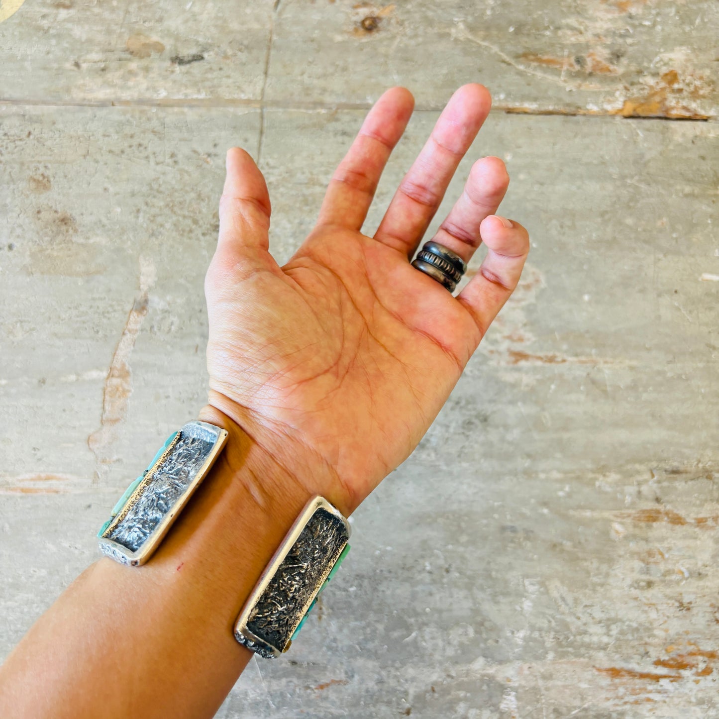Navajo Melvin Francis Sterling Silver Ring