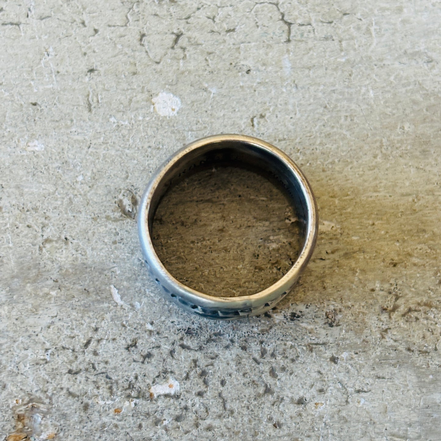 Navajo Melvin Francis Sterling Silver Ring