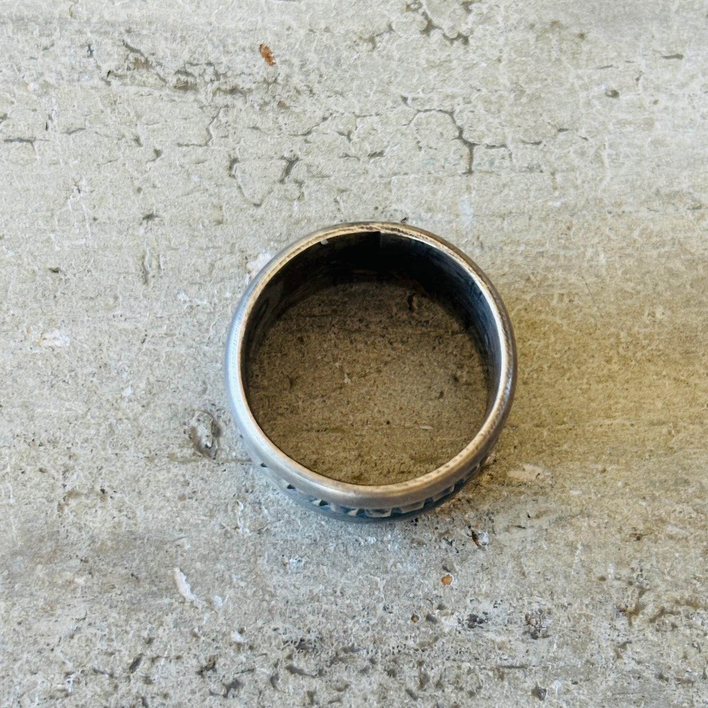 Navajo Melvin Francis Sterling Silver Ring