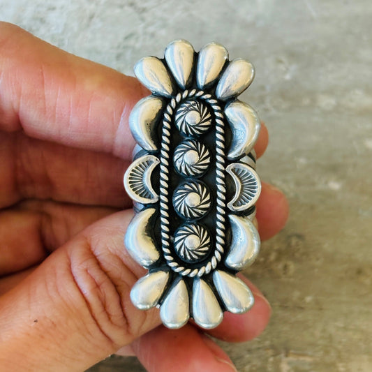 Navajo Thomas Jim Sterling Silver Ring