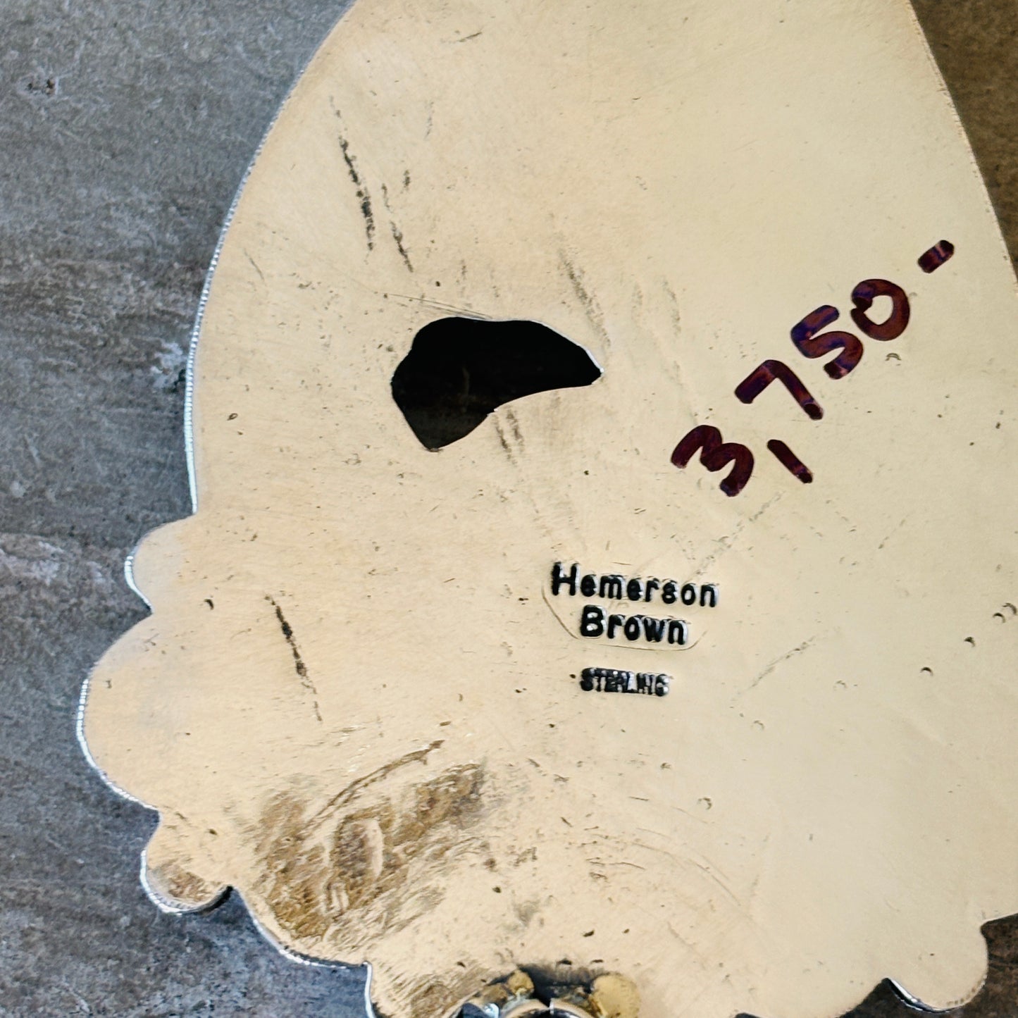 Navajo Hemerson Brown Sterling Silver - Druzy & Pink Conch Statement Necklace