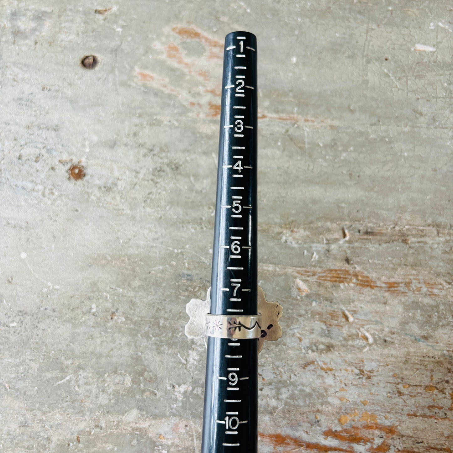 Navajo JT Willie Sterling Silver & Web Kingman Turquoise Ring