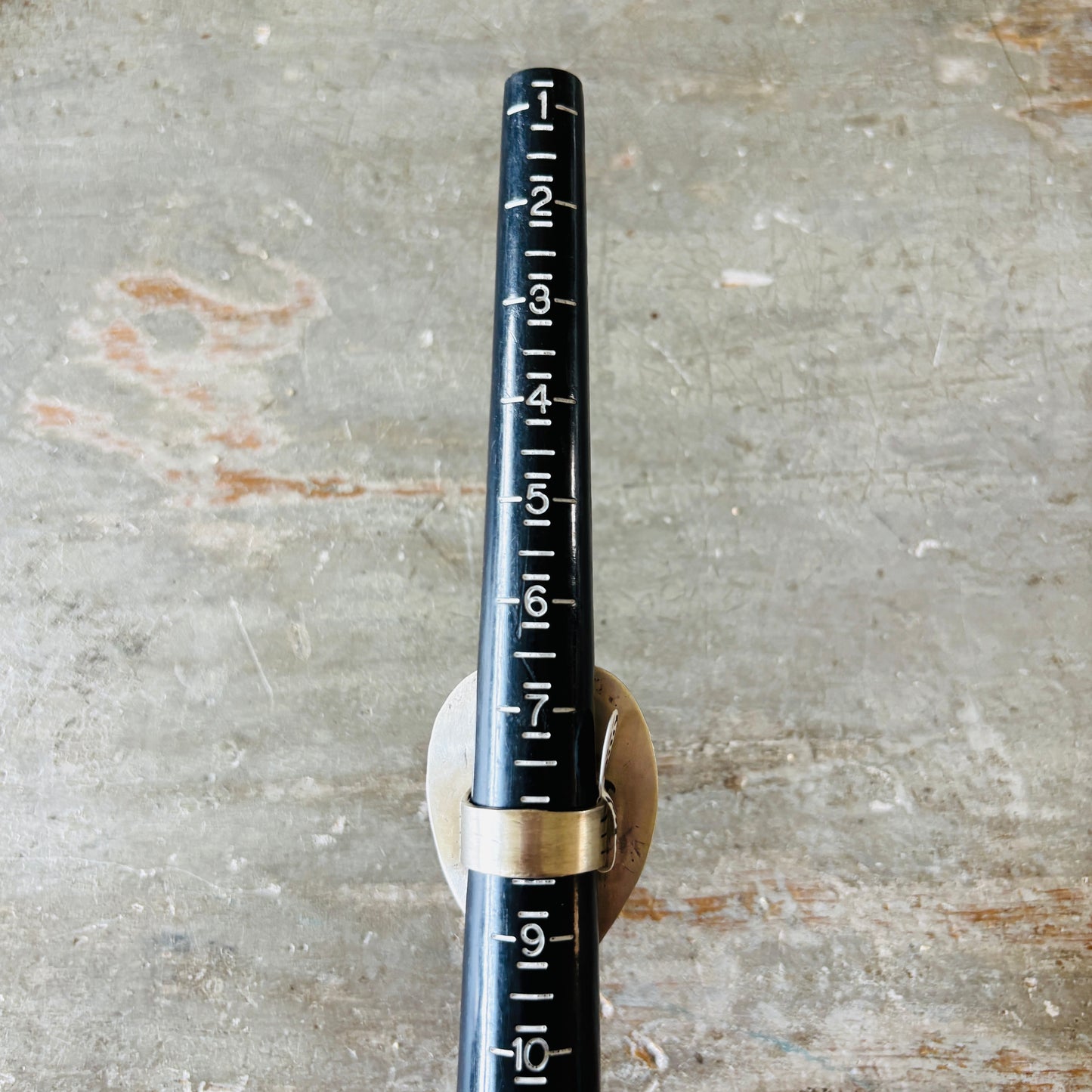 Navajo Randy Boyd Sterling Silver & Whitewater Kingman Turquoise Ring