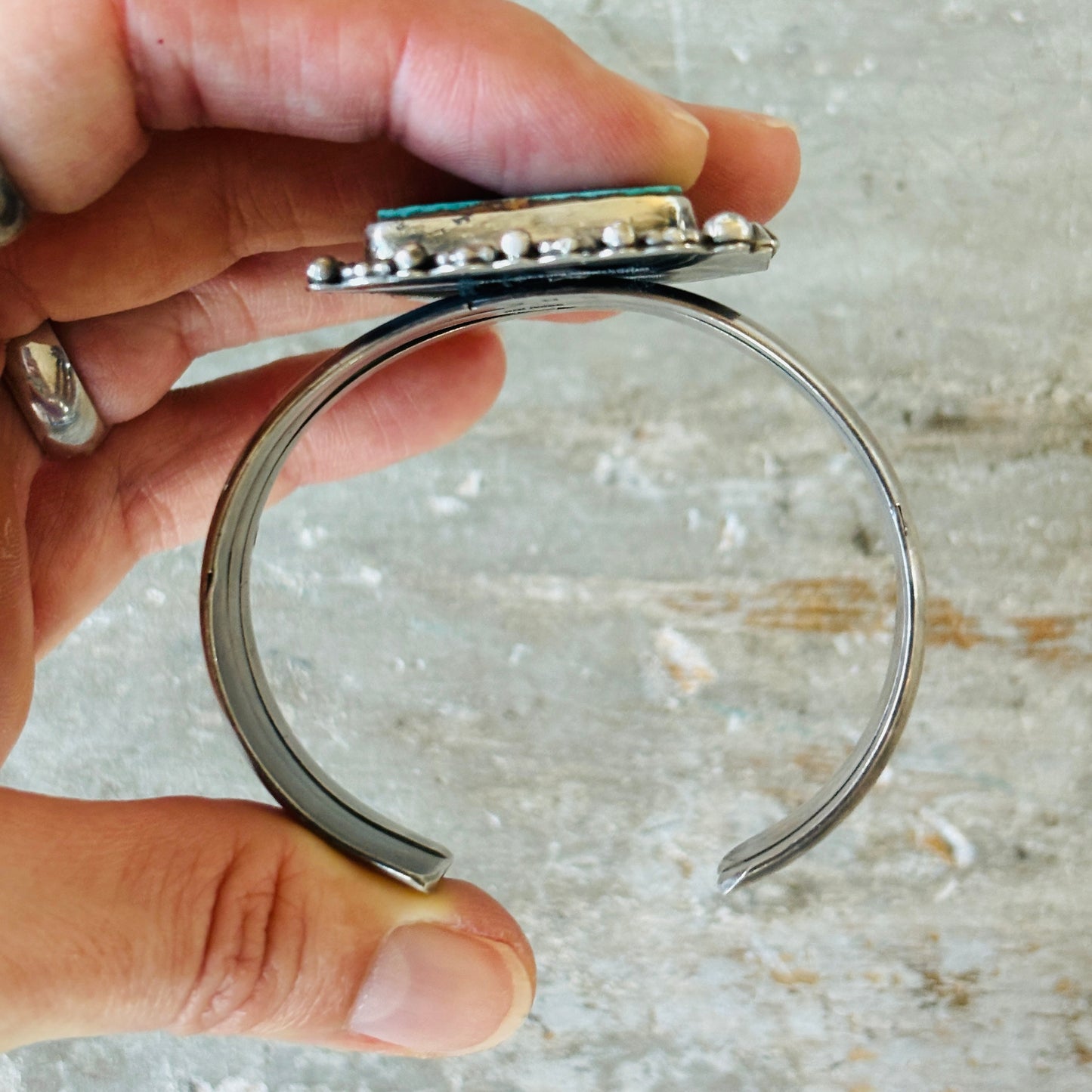 Apache Rosella Paxson Sterling Silver & Royston Cuff