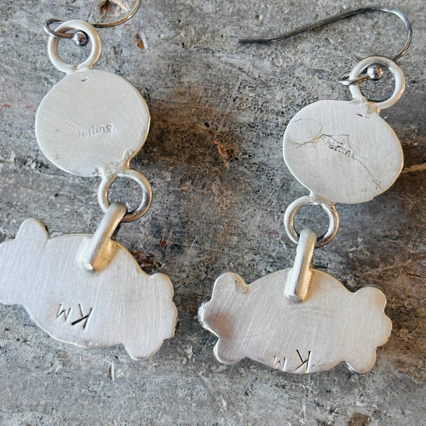 Navajo Kobe Martinez Sterling Silver & Mixed Turquoise Statement Necklace Set