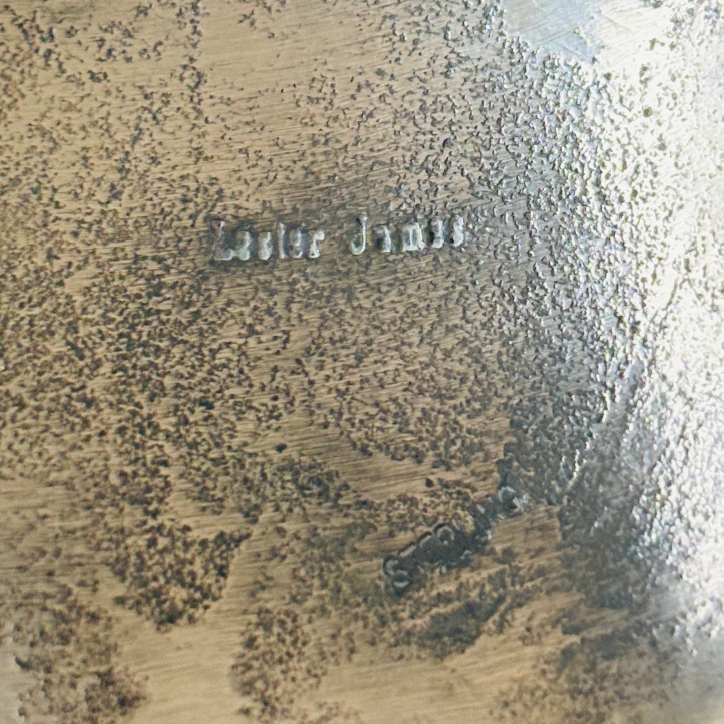 Navajo Lester James Sterling Silver - Red Coral & Kingman Turquoise Cobblestone Cuff