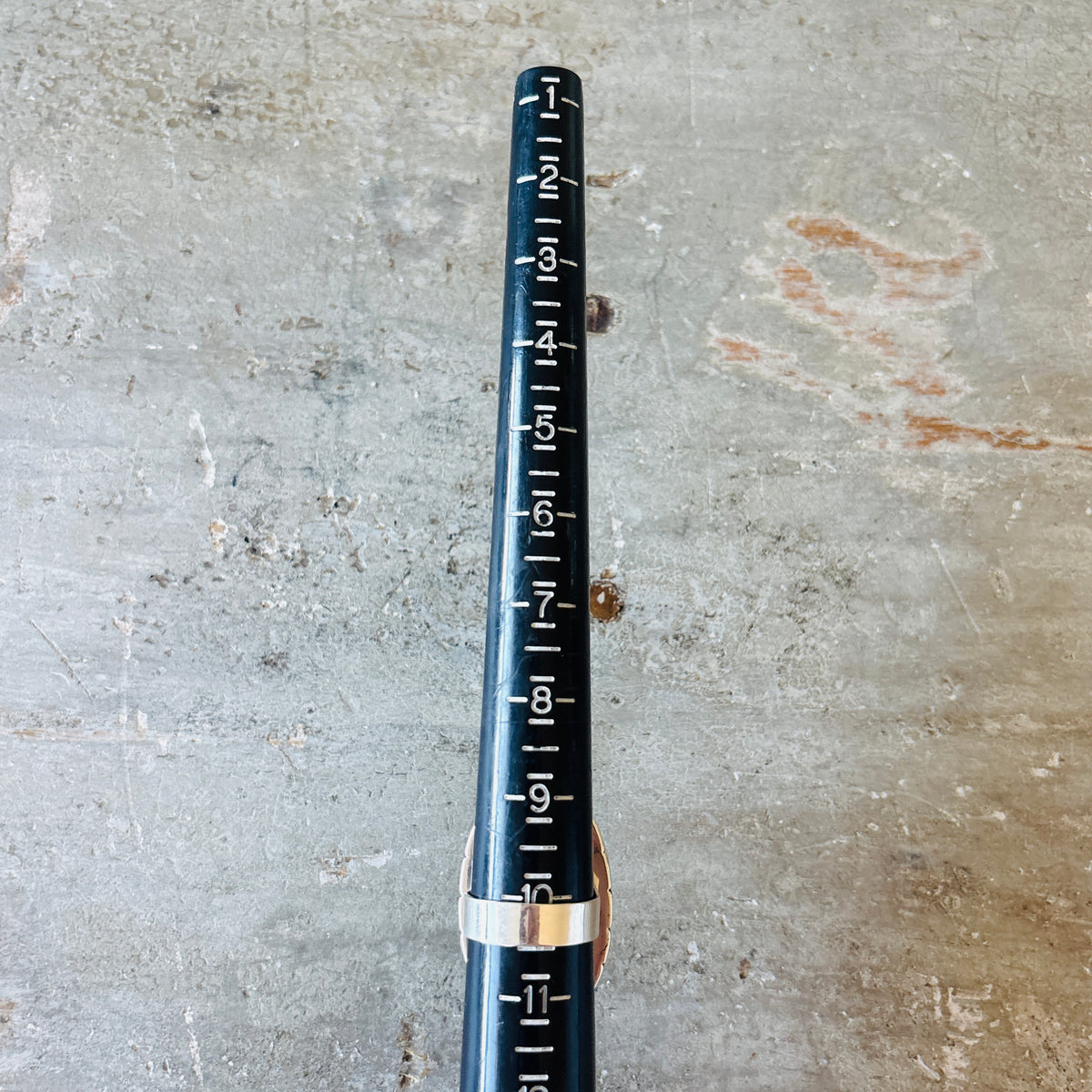 Navajo Ella Linkin Sterling Silver & Emerald Valley Turquoise Statement Ring