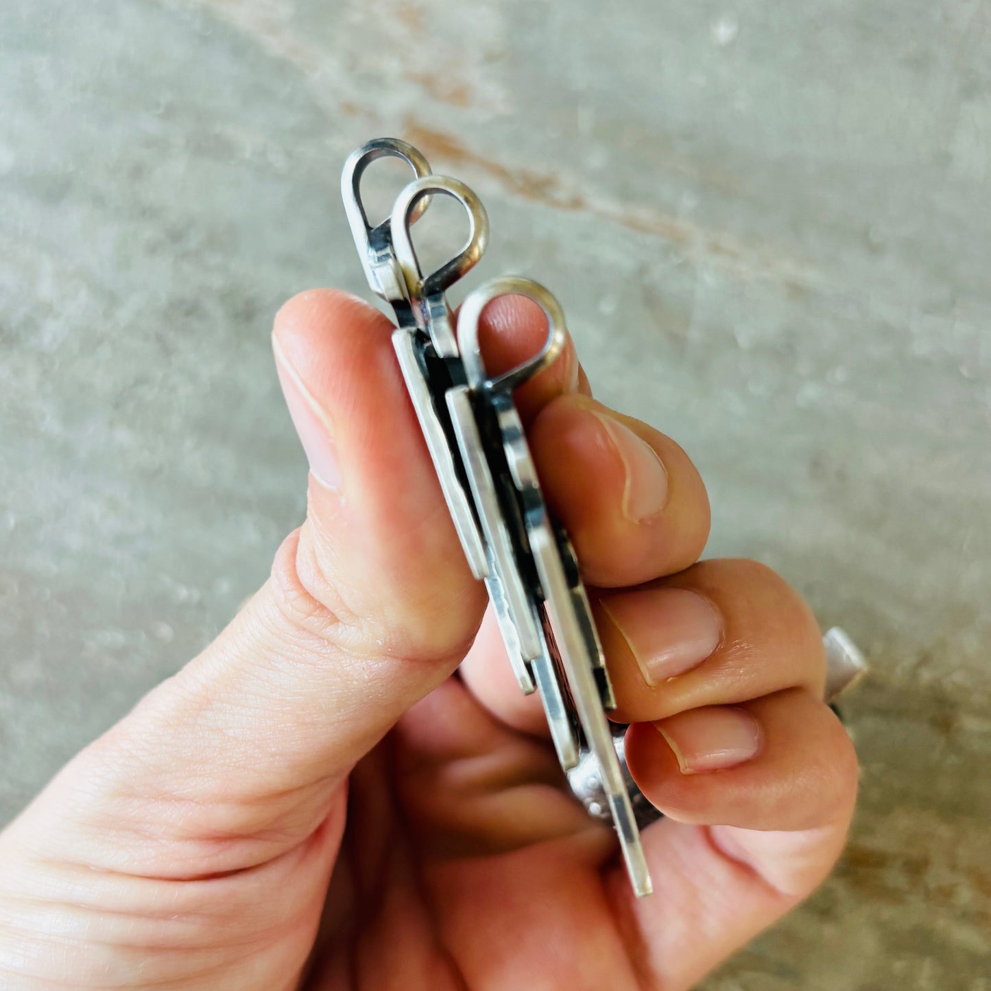 Navajo Bo Reeves Sterling Silver Thunderbird Pendant