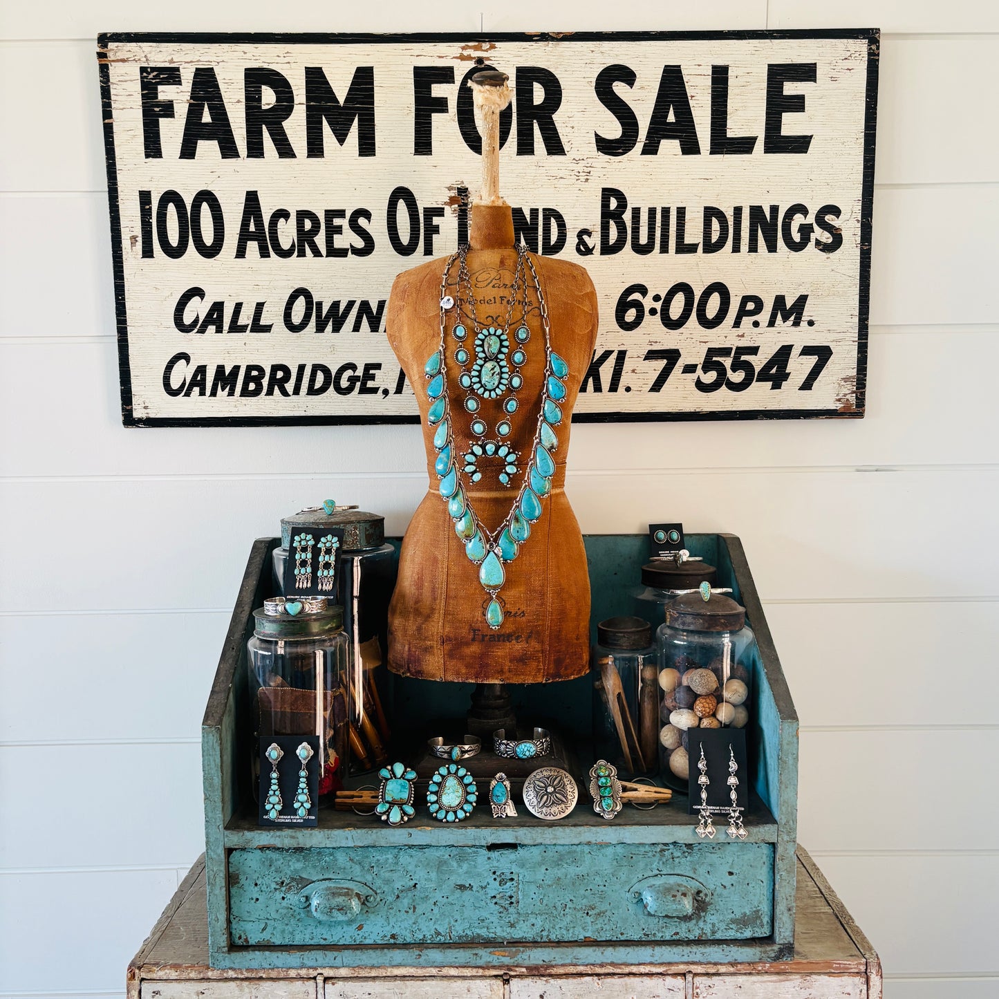 Navajo Tsosie Willie Sterling Silver & Web Kingman Stacker Cuff