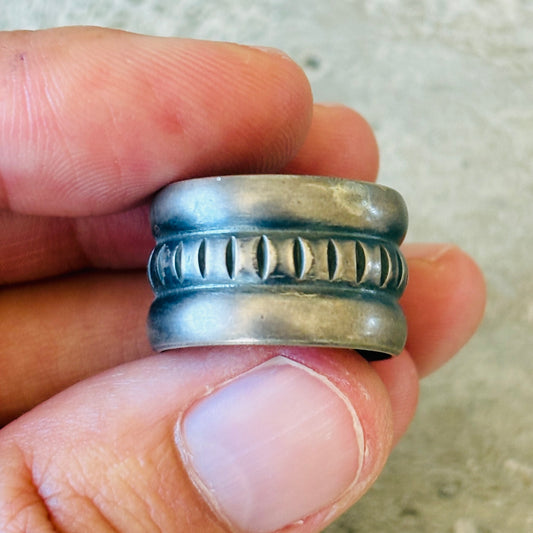 Navajo Melvin Francis Sterling Silver Ring