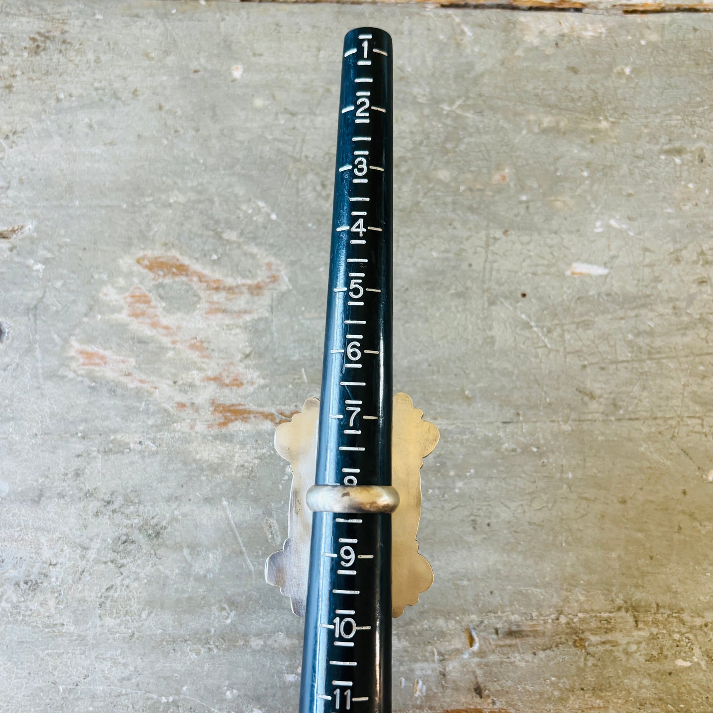 Navajo Sheila Becenti Sterling Silver & Mixed Turquoise Ring