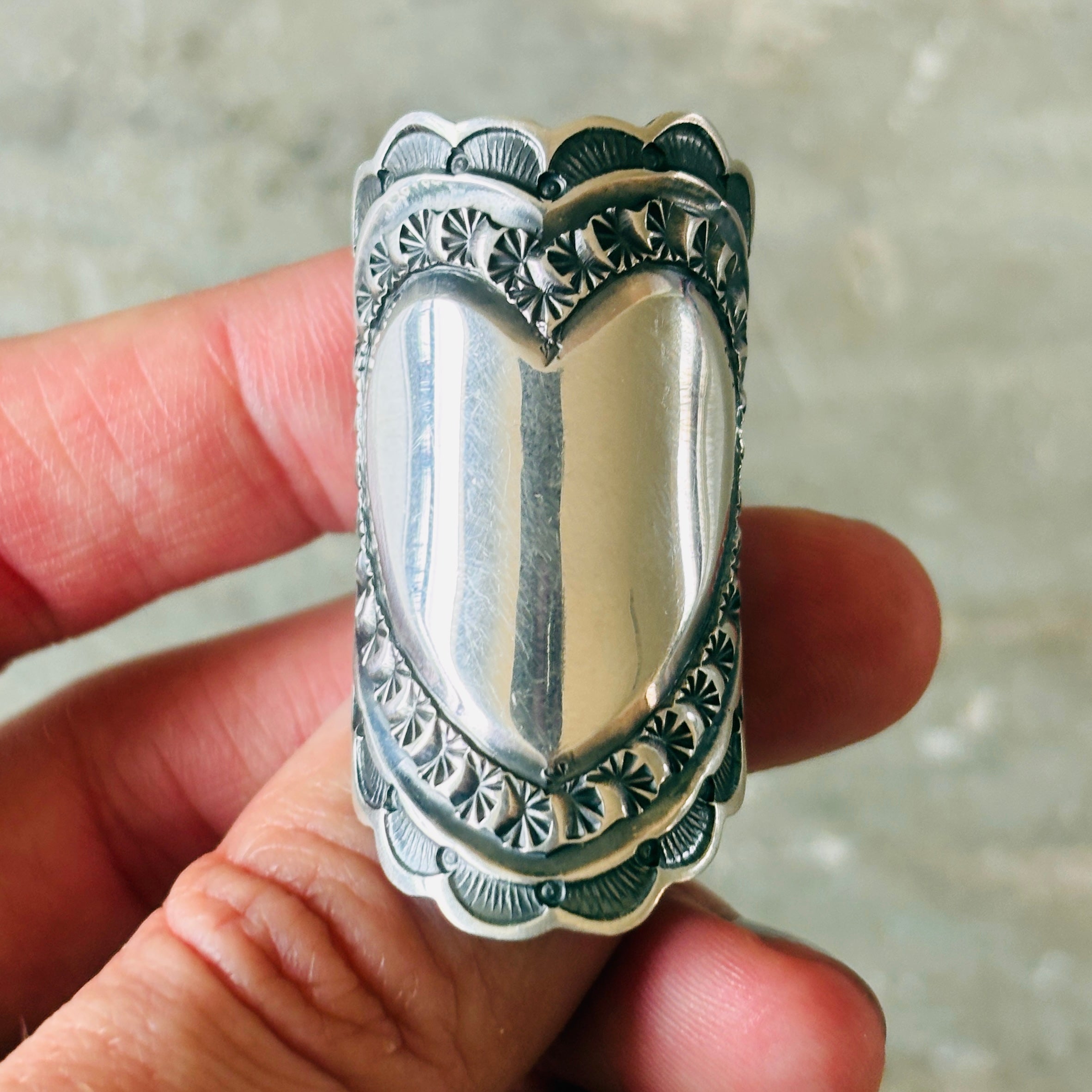 Sunshine Reeves Sterling Handmade Wide アクセサリー SUNSHINE