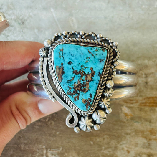 Apache Rosella Paxson Sterling Silver & Royston Cuff