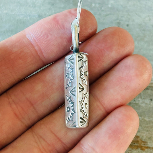 Navajo Arnold Goodluck Sterling Silver Pendant