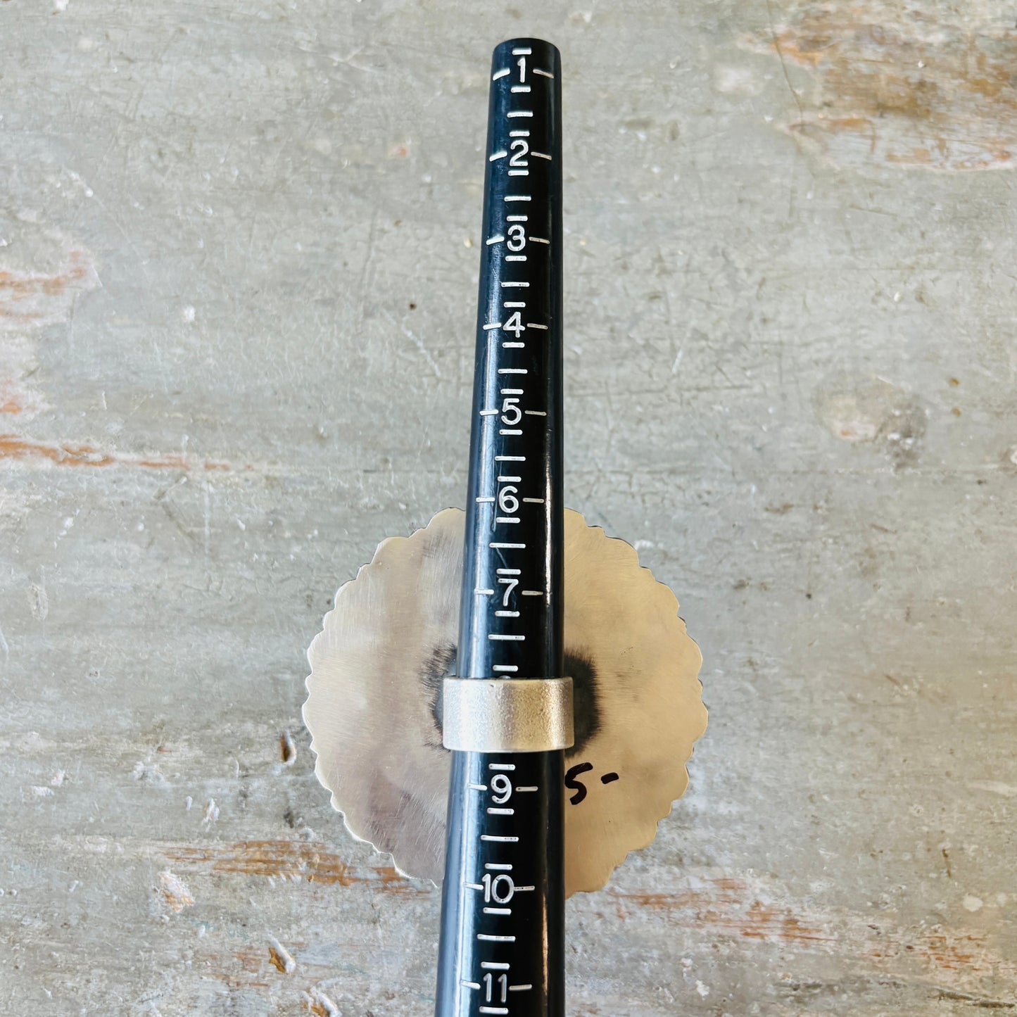 Kindale Billah Sterling Silver - Ceramic & Mixed Turquoise Cowboy Ring