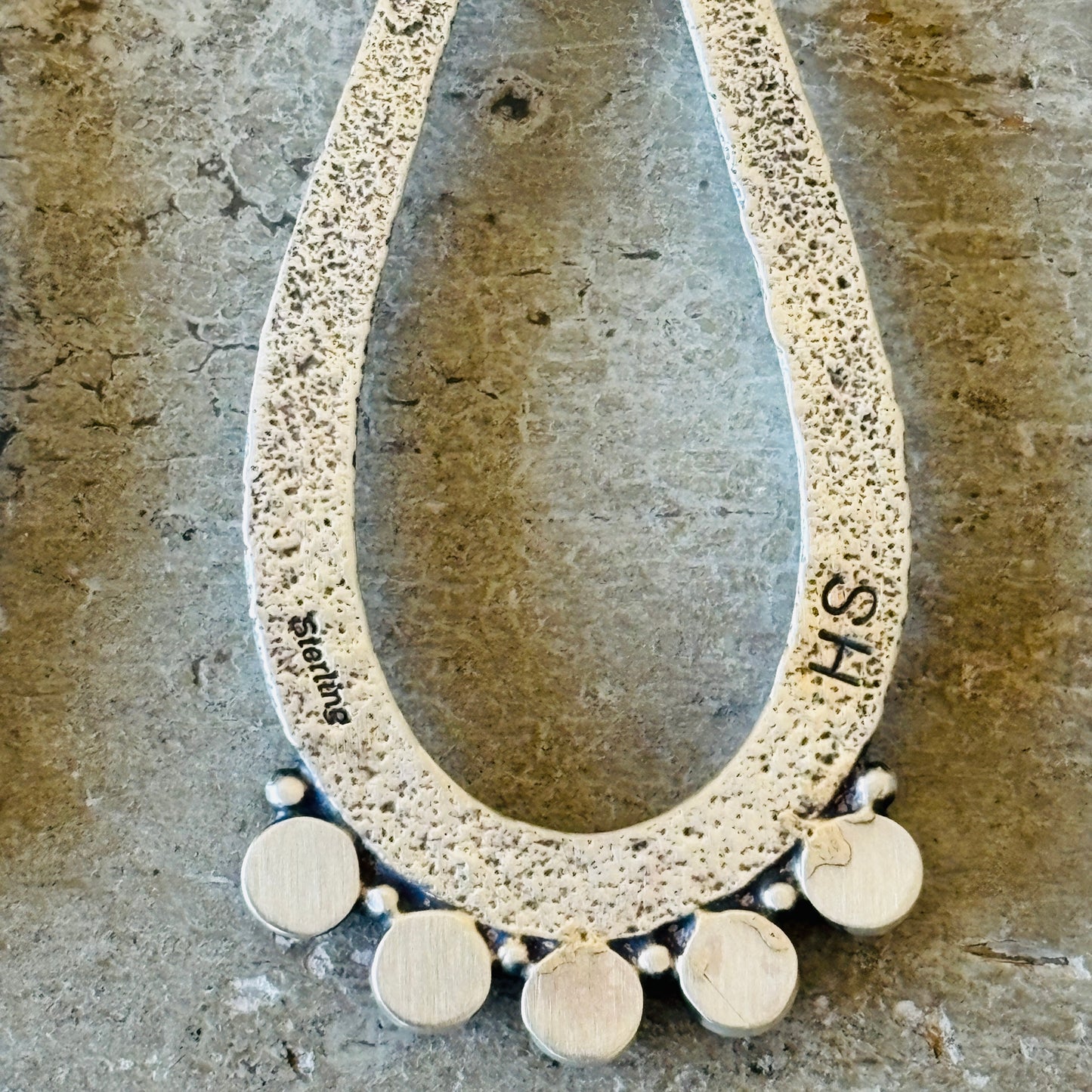 Navajo Herman Smith Sterling Silver & Red Coral Statement Earrings