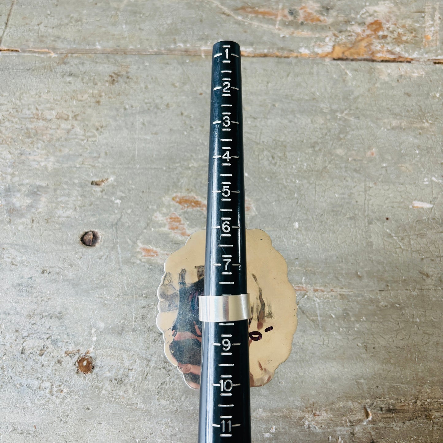 Navajo Hemerson Brown Sterling Silver & Sonoran Turquoise Cluster Statement Ring