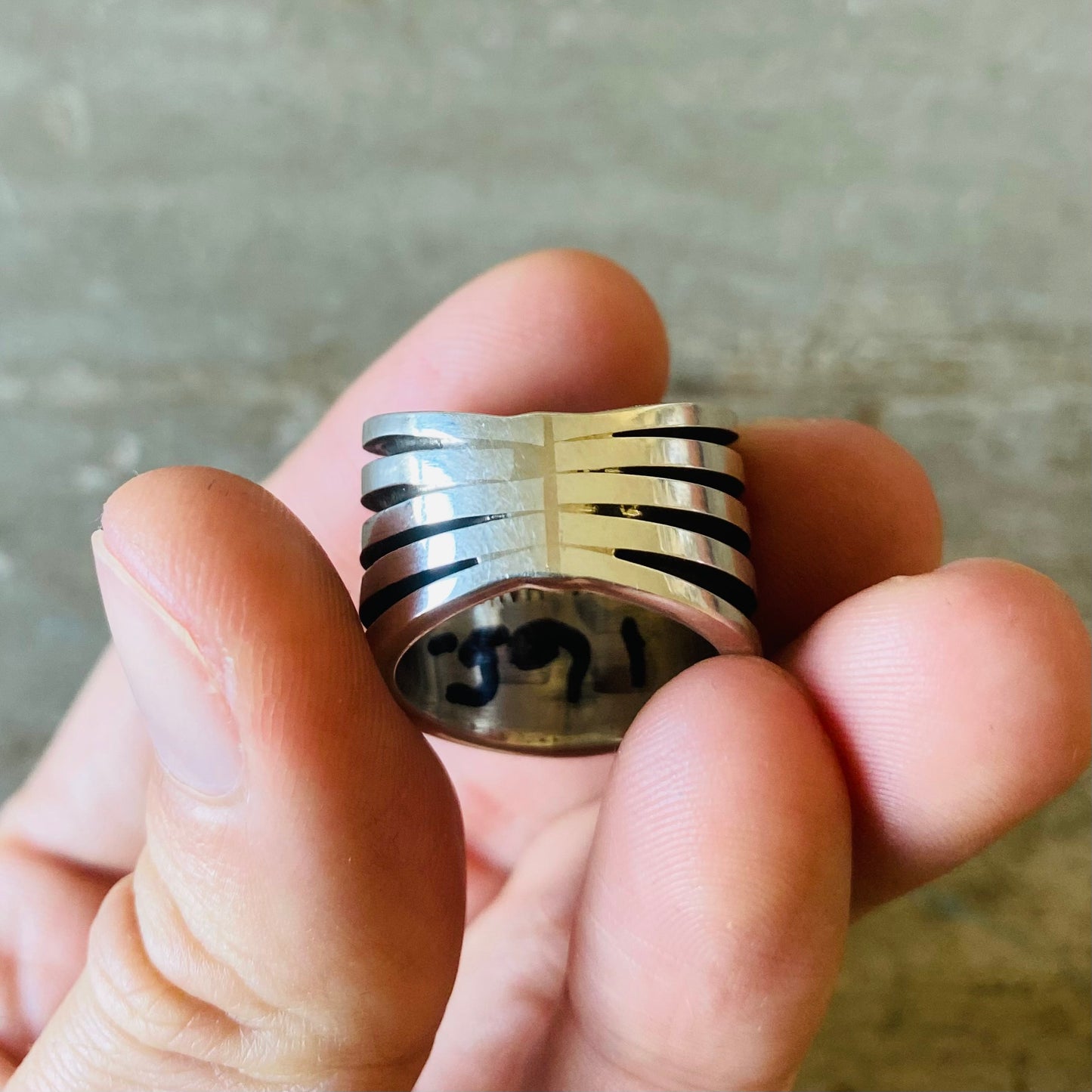 Navajo Tom Hawk Sterling Silver Ring