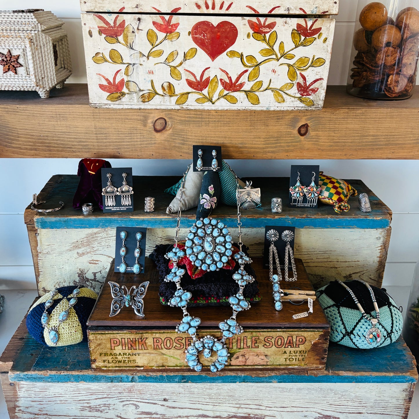 Navajo Alex Sanchez Sterling Silver Repousse Ring